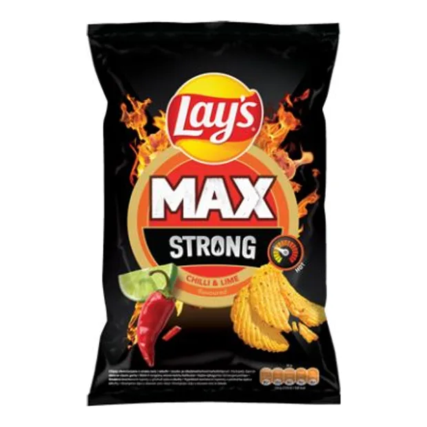 Lays Chipsy Max Strong Chilli &Lime