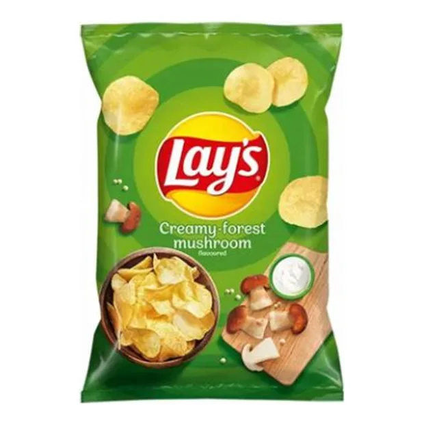Lays Chipsy Sour Cream Wild Mushroom