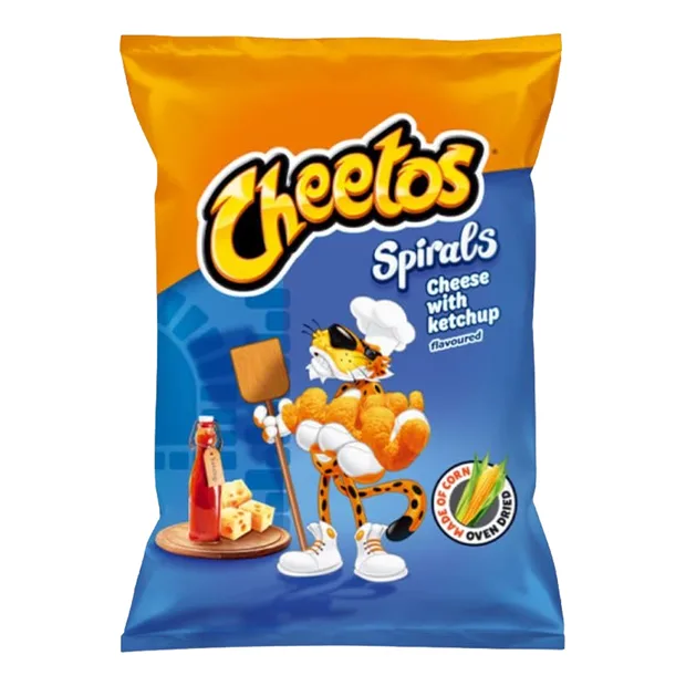 Cheetos Spiral Cheese-Ketchup