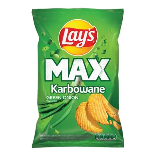 Lays Chipsy Max Wavy Onion