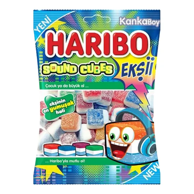 Haribo Fizzy Sound Cubes