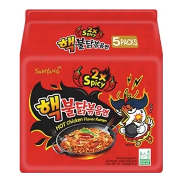 Samyang Buldak 2xspicy Chicken Type Ramen (8x5 Pack)