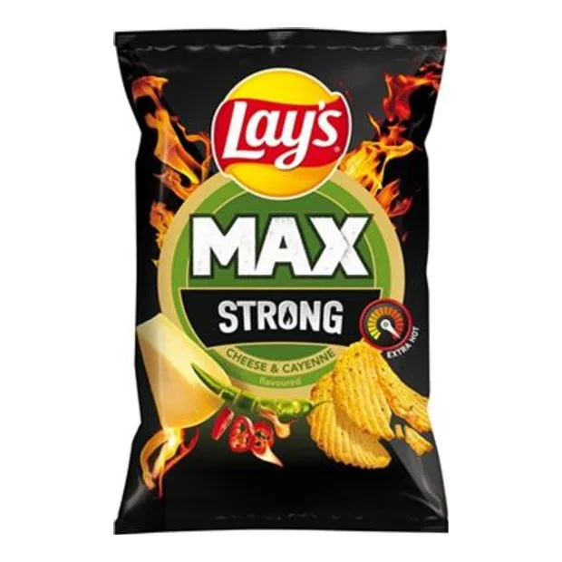 Lays Chipsy Strong Cayenne And Cheese