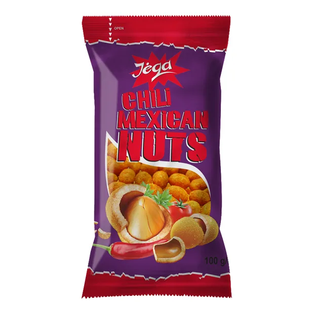Jega Mexican Chili Crispy Coated Peanuts