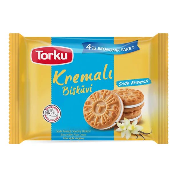 Torku Krem Biskuvi Plain 4 Pack